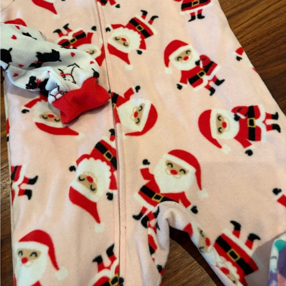 Carter's Kids One Piece Fleece Footies (4) - Picture 5 of 6